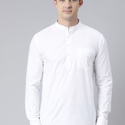 Kryptic Men White Kurta-picture-6
