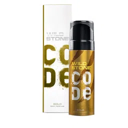 wild stone code Wild stone Men Code Gold Long Lasting Body Deodorant Perfume - 150 ml image 1