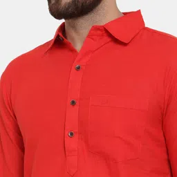 Sayesha Men Pathani Pure Cotton Kurta image 4