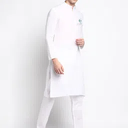 DEVOILER Quirky Printed Regular Kurta With Pyjamas image 3