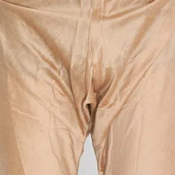 VASTRAMAY Men Gold-Toned Yoke Design Kurta with Churidar image 5