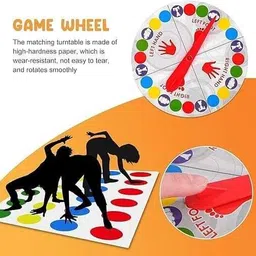 al atash Classic Twister Game, The Original Body-Bending, Balance-Challenging Party Game Party & Fun Board Game image 5