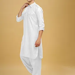 Anouk Pathani Kurta and Pyjama Set-picture-23
