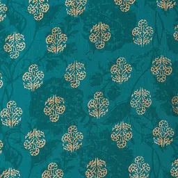 RANGMANCH BY PANTALOONS Women Blue Ethnic Motifs Kurta image 4