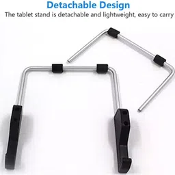 USPOT Universal Stand Holder Adjustable Tablet & E-Book Stand Universal Stand Holder Adjustable Tablet & E-Book Stand Tabs & Phablets Aluminium Floor and Desk Stand Rotatable Laptop Stand with Adjustable Height Compatible with Universal Laptops image 4