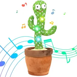 as traders Dancing Cactus,120 songs, Led Lights,Record nd Repeat sounds,360 Degree Rotation-picture-22