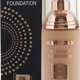 mary jo k H.D. Finished Full Coverage Foundation, Oil Free (04) 45 Ml Foundation image 2