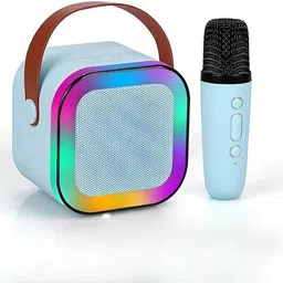 CountryLink Unique Portable Bluetooth Karaoke Speaker with Wireless Microphone Speaker Mount image 1