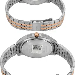 timex Green Dial Gift Set Analog Watch - For Couple TW0PRE007 image 5