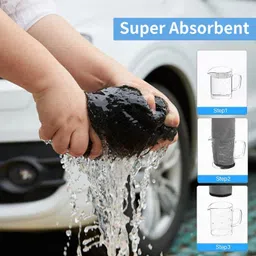 auto hub Microfiber Vehicle Washing Cloth image 2
