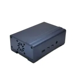 Raspberry Pi 4 Aluminum Case with Passive Cooling Durable Metal Protective Case for Raspberry Pi 4 Blue - RS2442 Raspberry Pi 4 Aluminum Case with Passive Cooling Durable Metal Protective Case for Raspberry Pi 4 Blue - RS2442 image 4