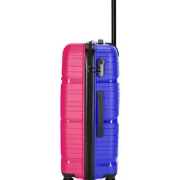 Nasher Miles Set Of 3 Textured Hard-Sided Trolley Suitcases image 5