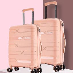 Nasher Miles Set Of 2 Paris Hard-Sided Trolley Suitcases-picture-13