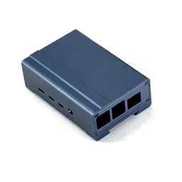 Raspberry Pi 4 Aluminum Case with Passive Cooling Durable Metal Protective Case for Raspberry Pi 4 Blue - RS2442 Raspberry Pi 4 Aluminum Case with Passive Cooling Durable Metal Protective Case for Raspberry Pi 4 Blue - RS2442 image 1