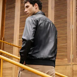 campus sutra Men Solid Casual Jacket image 3