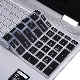 Saco Silicone Keyboard Cover Skin for 15.6 Inch Laptop HP 15.6 Inch 15-dy2073dx 15-dy1043cl 15-dy2193dx 15-dy Series laptop Keyboard Skin image 3