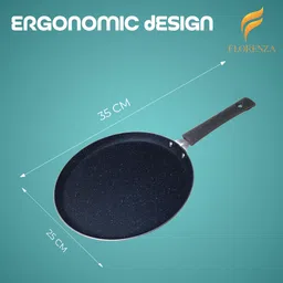 florenza Small Compact Premium Tawa 25 cm diameter image 3