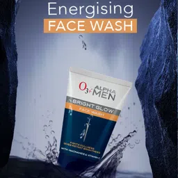 o3 O3+ Alpha Men Bright Glow Face Wash to Fight Dullness - 50 ml image 4