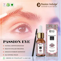 Passion Indulge White Eye Lash Brow Serum for Eyebrow and Eyelashes image 3