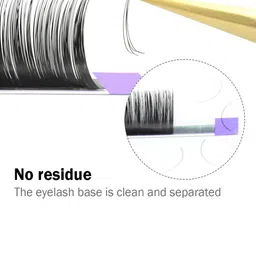 NAGARAKU Individual Premium Classic Matte Synthetic 16 Rows Eyelash Extensions - Curl J image 3
