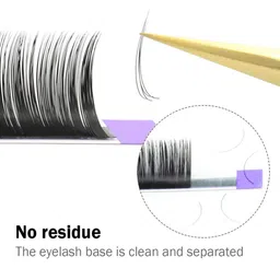 NAGARAKU Individual Premium Classic Matte Synthetic 16 Rows Eyelash Extensions - Curl B image 5