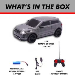 frendo High Speed 1:24 Scale Rechargeable Remote Car for Kids image 2