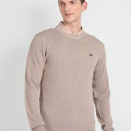 Arrow Sport Ribbed Long Sleeves Pullover Sweater-picture-44