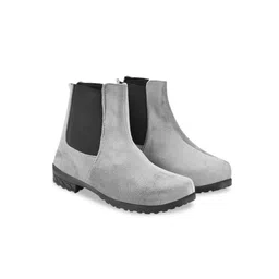 BAESD Girls Suede Mid-Top Chelsea Boots-image-31