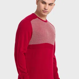 ColorPlus Self Design Cable Knit Pullover Sweater image 4