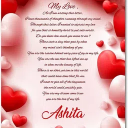 midas craft My Love Ashita Love Letter Quotes 22 Greeting Card-picture-12