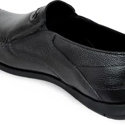 allen cooper Genuine Premium Leather Luxury Business Formals Slip On For Men image 2