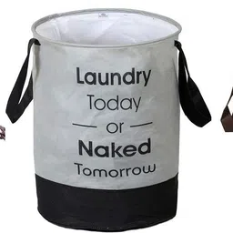 tiarakrafts 45 L Grey, Beige, Brown, Black Laundry Bag-picture-10
