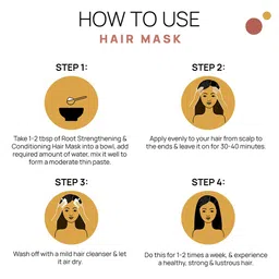 The Tribe Concepts Root Strengthening & Conditioning Hair Mask 100g image 5