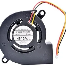 electronic spices SF5020RH12-08E DC Blower 12V-210mA Brushless Blower Fan 3000 RPM 50*20mm 2-Wire Forward Curved Air Blower-picture-26