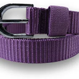 haykeye Men & Women Casual, Evening, Formal, Party Purple Nylon Belt-picture-36