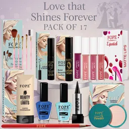 fope Makeup Combo for Women luxury waterproof glow finish festive beauty gift-picture-18