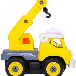 dezicon ecom DIY Toy VehLadder Fire Truck Green-DZE424 image 2