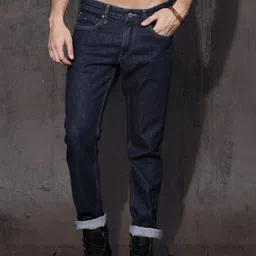 roadster Men Slim Mid Rise Blue Jeans-picture-11
