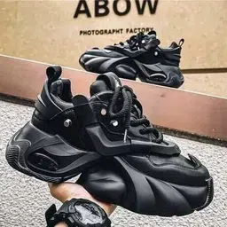 r d enterprises Bkack Jimmy 6 Sneakers For Men image 2