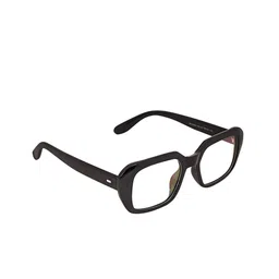 Peter Jones Eyewear Unisex Black Full Rim Square Frames Computer Glasses image 1