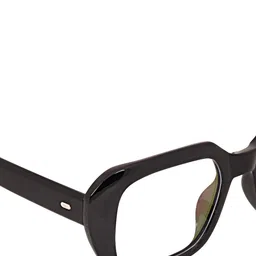 Peter Jones Eyewear Unisex Black Full Rim Square Frames Computer Glasses image 4