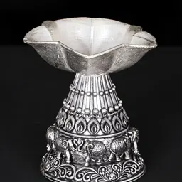 Exotic India Silver-Toned Religious Figurine Showpiece-image-58