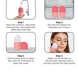 FEELHIGH Papaya Scrub with Facial Ice Roller & Facial Massager image 2