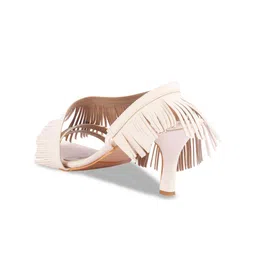 THE WHITE POLE Embellished Open Toe Stiletto Heels image 5