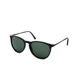 Micelo Martin Unisex Green Lens & Black Round Sunglasses with UV Protected Lens-picture-10