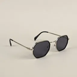 IDOR Unisex Round Sunglasses with UV Protected Lens image 2