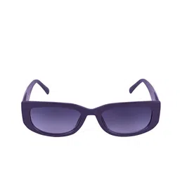 NuVew Unisex Rectangle Sunglasses with UV Protected Lens ES_16522 image 4