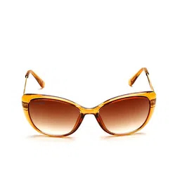 Duke Unisex Brown Lens & Brown Cateye Sunglasses with UV Protected Lens DUKE-007-C2 image 5