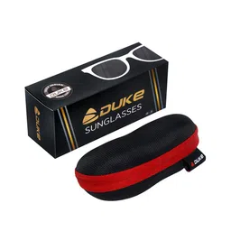 Duke Unisex Green Lens & Black Rectangle Sunglasses with UV Protected Lens DUKE-002-C2 image 2