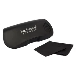 NuVew Unisex Rectangle Sunglasses with UV Protected Lens image 4